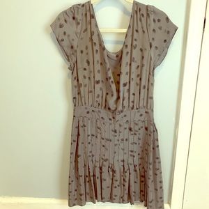 Silk Dress. Drop waist.